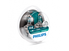 Галогеновые лампы Philips H4 X-treme Vision +100% набор